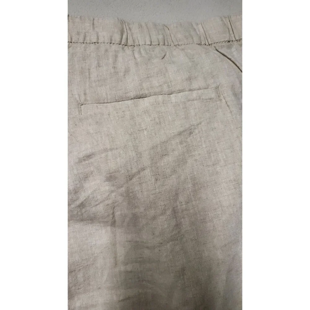 H & M Linen Blend Womens Pants NWT Sz Lg